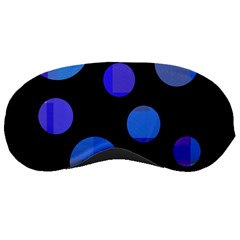 Blue Circles  Sleeping Masks