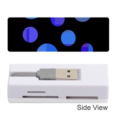 Blue Circles  Memory Card Reader (stick) 