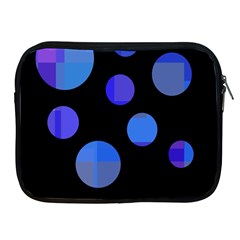 Blue Circles  Apple Ipad 2/3/4 Zipper Cases