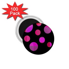 Pink Abstraction 1 75  Magnets (100 Pack)  by Valentinaart