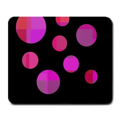 Pink Abstraction Large Mousepads by Valentinaart