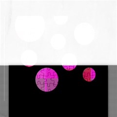 Pink Abstraction Rectangular Jigsaw Puzzl