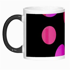 Pink Abstraction Morph Mugs