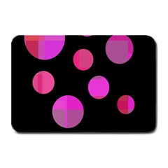 Pink Abstraction Plate Mats