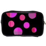 Pink abstraction Toiletries Bags 2-Side Front