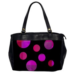 Pink Abstraction Office Handbags