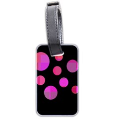 Pink Abstraction Luggage Tags (two Sides)