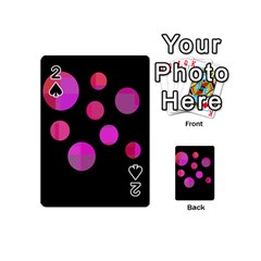 Pink Abstraction Playing Cards 54 (mini) 