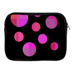 Pink Abstraction Apple Ipad 2/3/4 Zipper Cases by Valentinaart