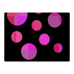 Pink Abstraction Double Sided Flano Blanket (mini) 