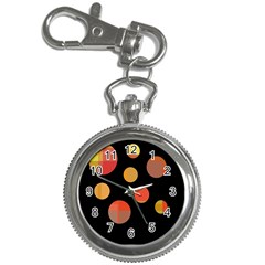 Orange abstraction Key Chain Watches