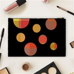 Orange abstraction Cosmetic Bag (Large)  Back