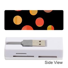 Orange Abstraction Memory Card Reader (stick) 