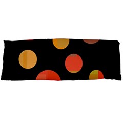 Orange Abstraction Body Pillow Case Dakimakura (two Sides)