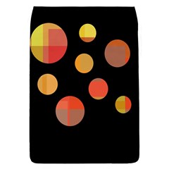 Orange abstraction Flap Covers (L) 