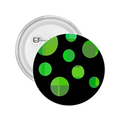 Green Circles 2 25  Buttons