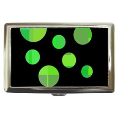 Green Circles Cigarette Money Cases