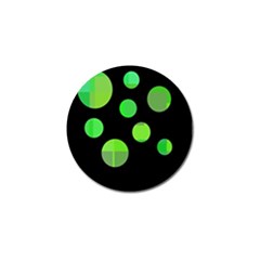 Green Circles Golf Ball Marker (4 Pack)