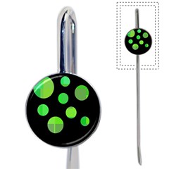 Green Circles Book Mark