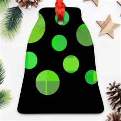 Green Circles Ornament (bell) 