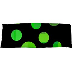 Green Circles Body Pillow Case Dakimakura (two Sides)