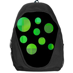 Green Circles Backpack Bag