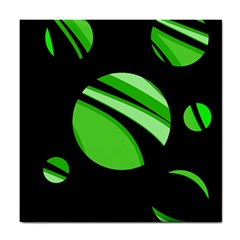 Green Balls   Tile Coasters