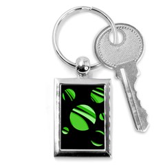 Green Balls   Key Chains (rectangle) 