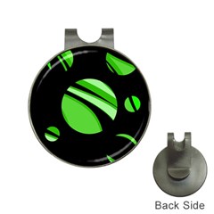 Green Balls   Hat Clips With Golf Markers