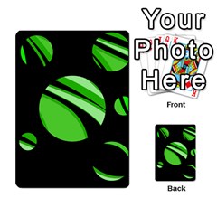 Green Balls   Multi-purpose Cards (rectangle)  by Valentinaart