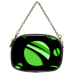 Green Balls   Chain Purses (two Sides) 