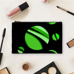 Green Balls   Cosmetic Bag (medium) 