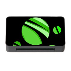 Green Balls   Memory Card Reader With Cf