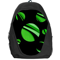 Green Balls   Backpack Bag