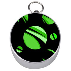 Green Balls   Silver Compasses