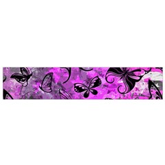 Butterfly Graffiti Flano Scarf (small)