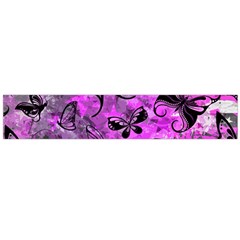 Butterfly Graffiti Flano Scarf (large)