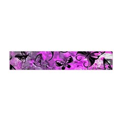 Butterfly Graffiti Flano Scarf (mini) by ArtistRoseanneJones