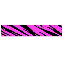 Pink Tiger Flano Scarf (large) by ArtistRoseanneJones