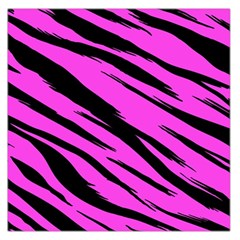 Pink Tiger Large Satin Scarf (square)