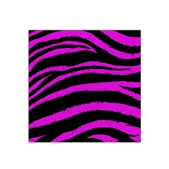 Pink Zebra Satin Bandana Scarf by ArtistRoseanneJones