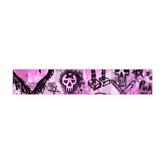 Pink Scene Kid Sketches Flano Scarf (mini) by ArtistRoseanneJones