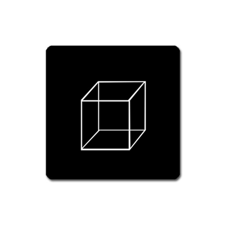 Simple Cube Square Magnet