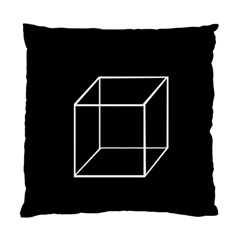 Simple Cube Standard Cushion Case (two Sides) by Valentinaart