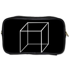 Simple Cube Toiletries Bags by Valentinaart