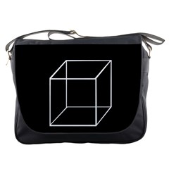 Simple Cube Messenger Bags