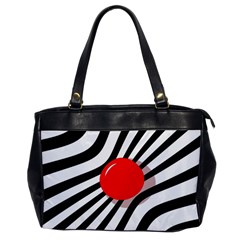 Abstract Red Ball Office Handbags