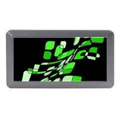 Green Decorative Abstraction Memory Card Reader (mini)