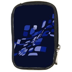 Blue Abstraction Compact Camera Cases