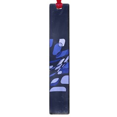 Blue Abstraction Large Book Marks